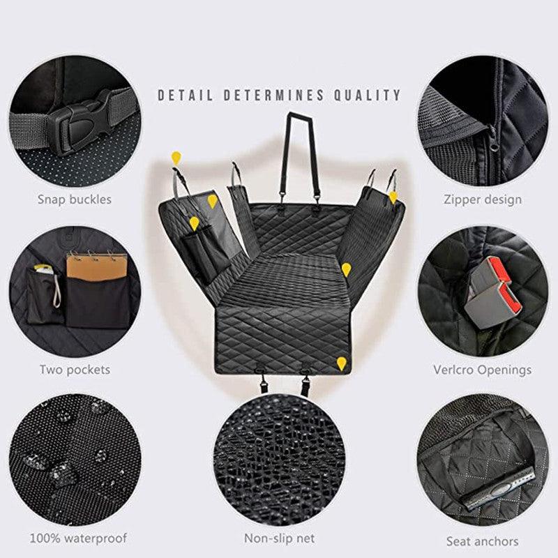 Waterproof Mesh Window Car Pet Seat Cover