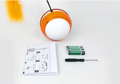 Smart Interactive Cat Toy Rolling Ball with Sound and Light