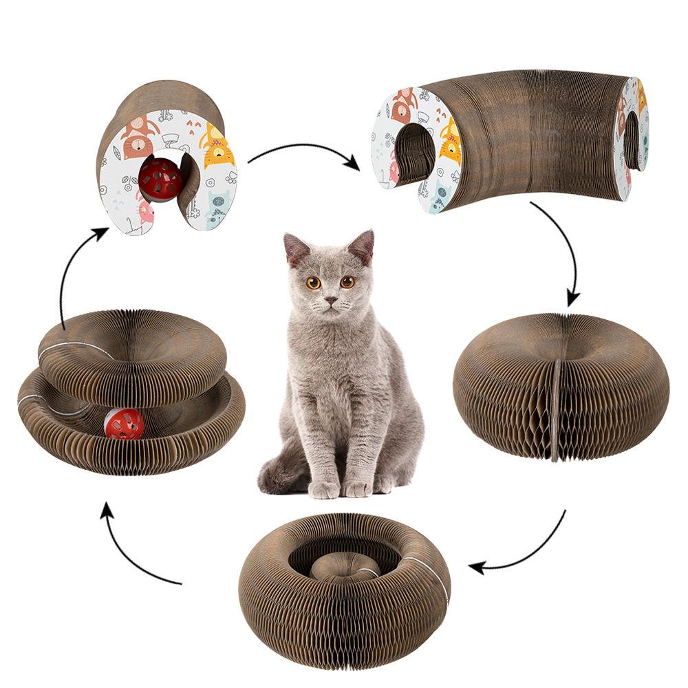 Interactive Flexiscratch Cardboard Cat Scratcher
