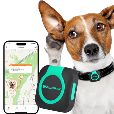 Woyamay Compact Pet GPS & Health Monitor