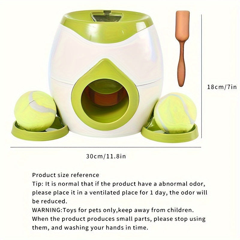 Interactive Tennis Ball Launcher for Dogs