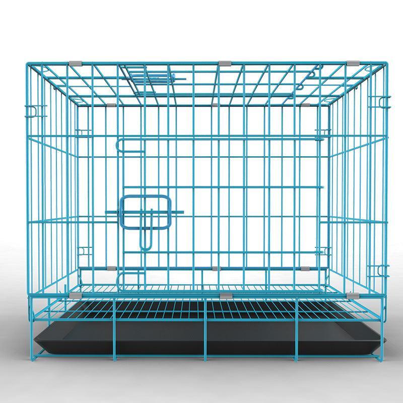 Bold Foldable Dog Pet Cage: Secure Enclosure For Your Furry Friend