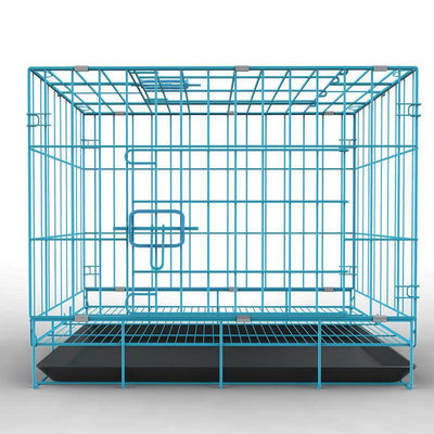 Bold Foldable Dog Pet Cage: Secure Enclosure For Your Furry Friend