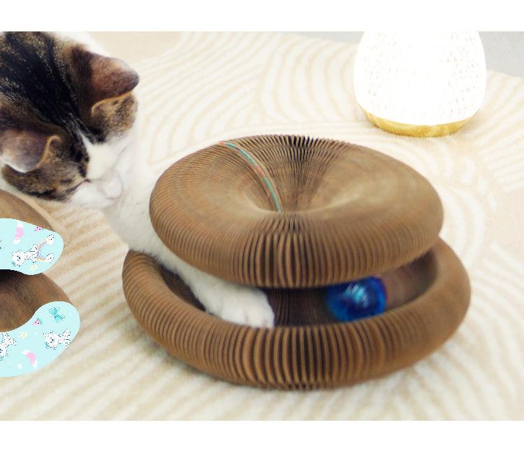 Interactive Flexiscratch Cardboard Cat Scratcher