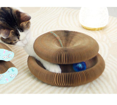 Interactive Flexiscratch Cardboard Cat Scratcher